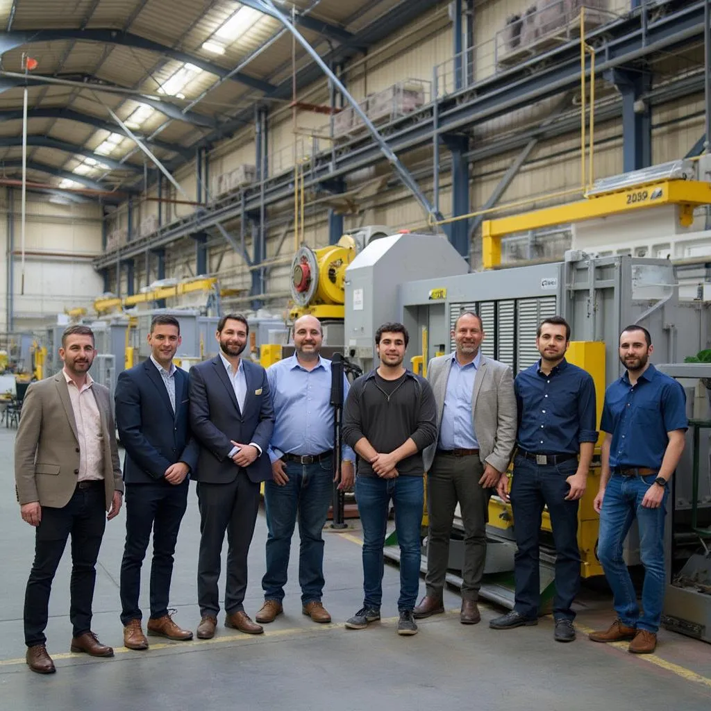 Visita a planta industrial